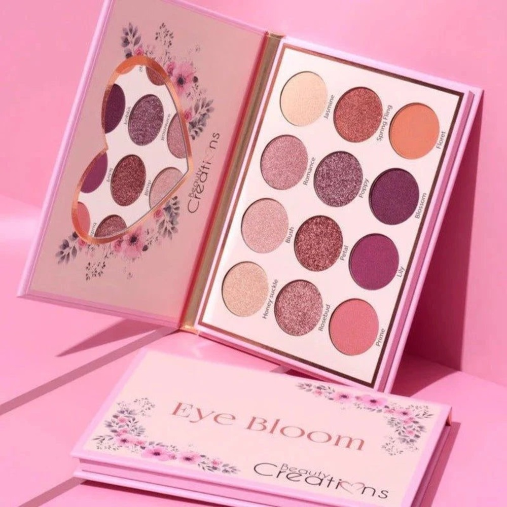 Beauty Creations Eye Bloom Palette - Peach and Plum